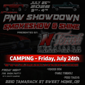 Camping (Friday, July 24th) - PNW Showdown